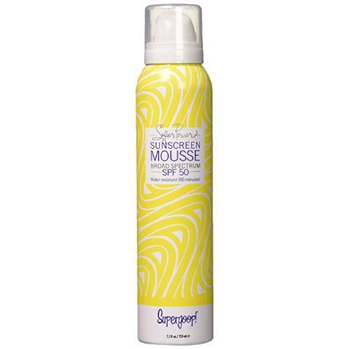 Supergoop! Surfer Power Sunscreen Mousse Travel