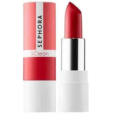 Sephora Clean Hydrating Satin Lipstick Poppy 06