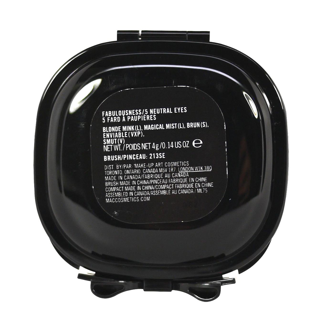 MAC Fabulousness Neutral Eyes Palette Holiday Collection #2