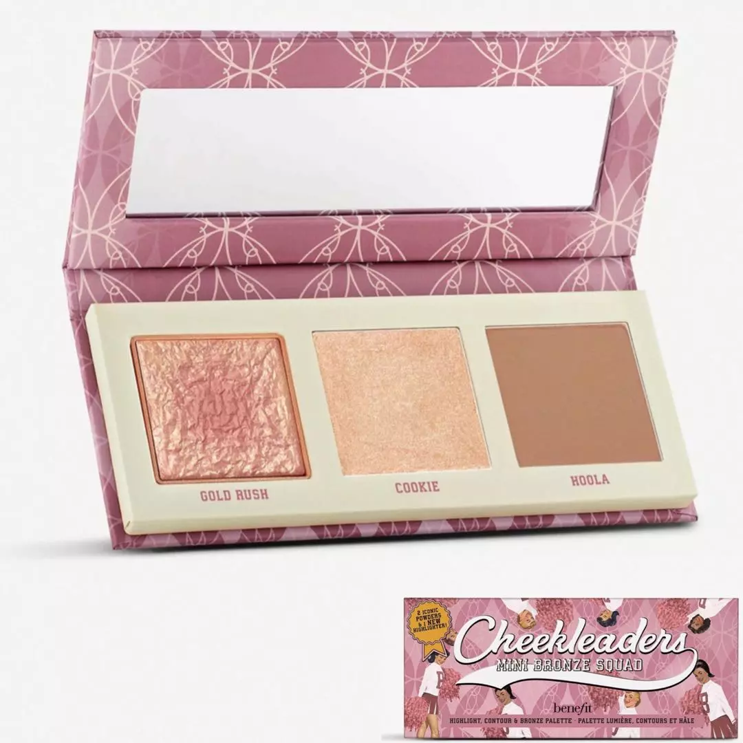 Benefit Cheekleaders Mini Bronze Squad Palette | Glambot.com - Best deals  on Benefit cosmetics