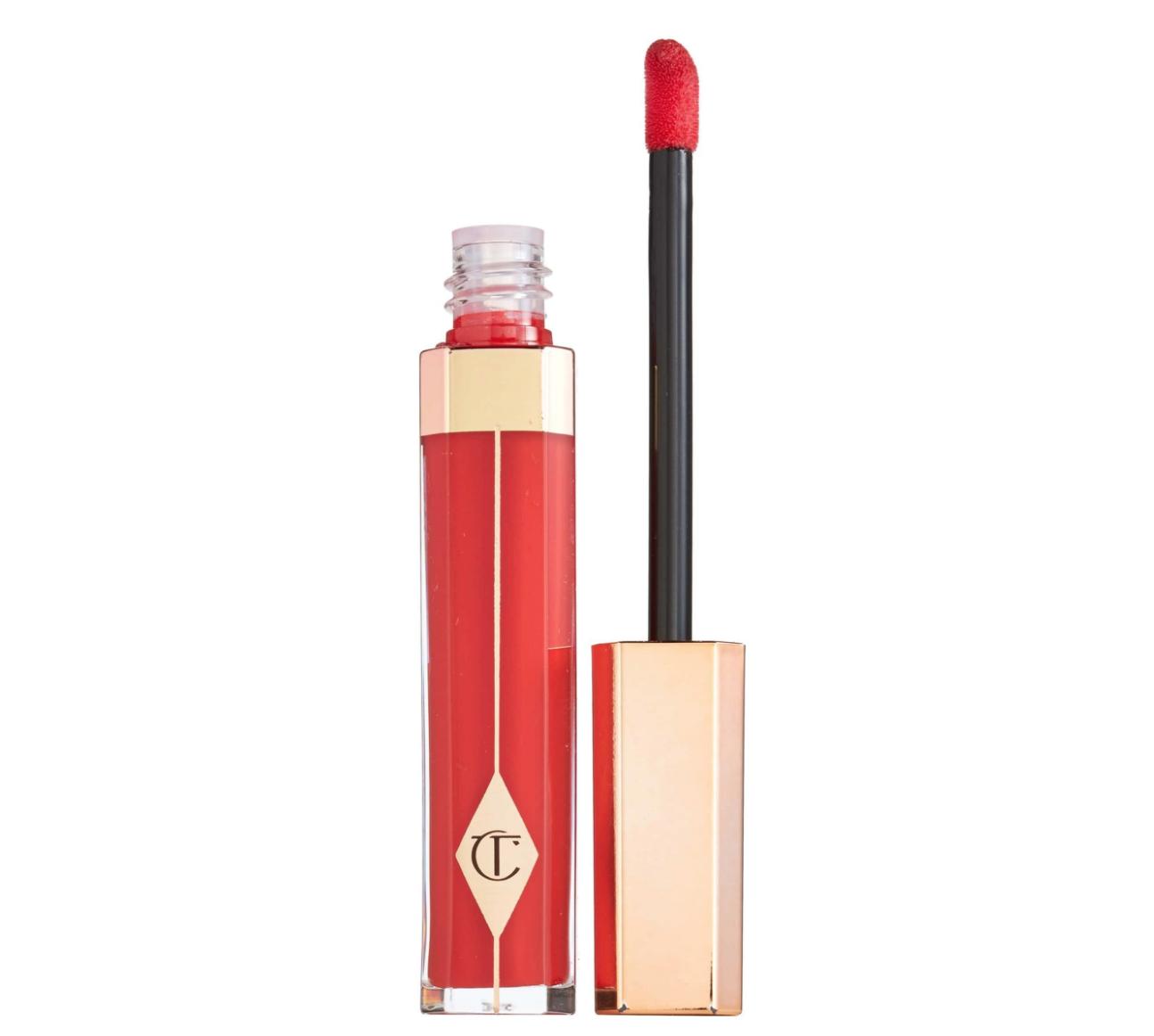 Charlotte Tilbury Lip Lustre Luxe Color-Lasting Lip Lacquer Red Vixen