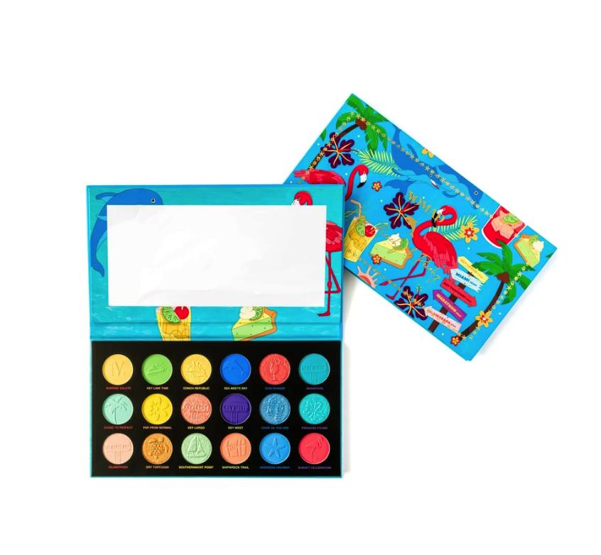 NOMAD Cosmetics Keys Beachy & Peachy Palette Limited Ed. #0