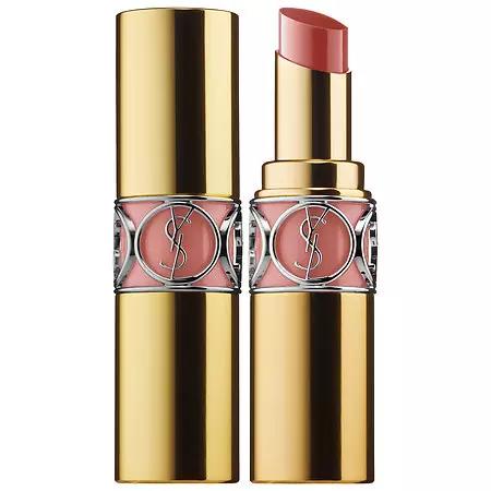 YSL Rouge Volupte Shine Lipstick Nude Lavalliere 44 Mini
