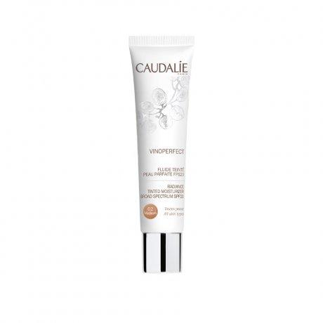 Caudalie Vinoperfect Radiance Tinted Moisturizer Medium 02 Travel