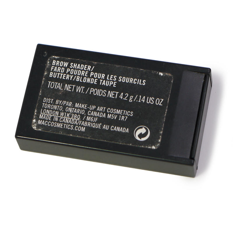 MAC Brow Shader Buttery and Blonde Taupe #1