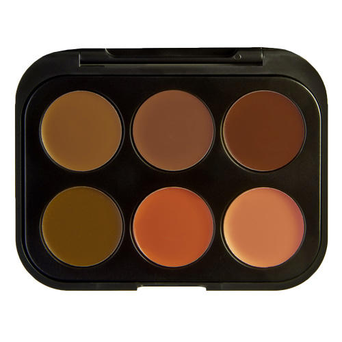 BH Cosmetics 6 Color Concealer & Corrector Palette Dark