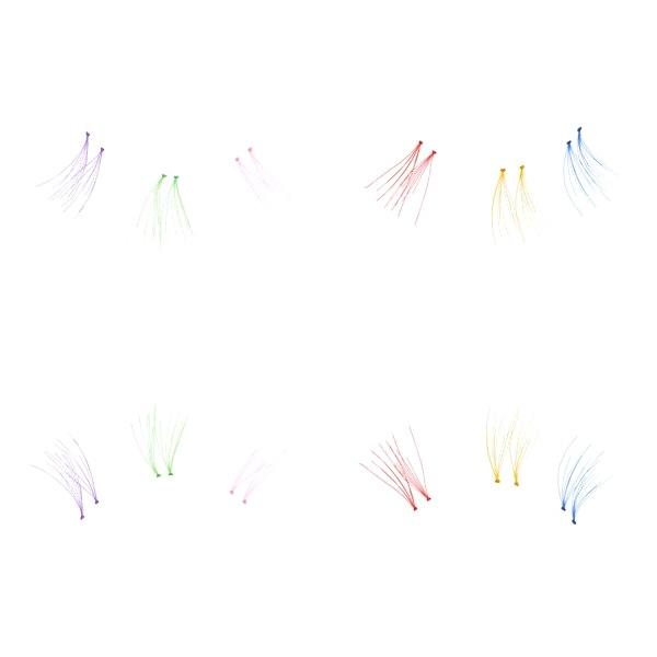 Sugarpill Whisper Individual Colored False Lashes #1