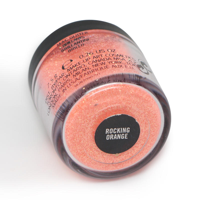 MAC Brilliants Glitter Tub Rocking Orange #0