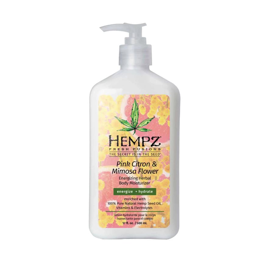 Hempz Pink Citron & Mimosa Flower Body Moisturizer Travel 66ml