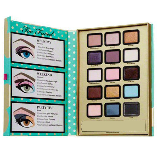 Too Faced Joy To The Girls Eyeshadow Palette (Without Accessories)