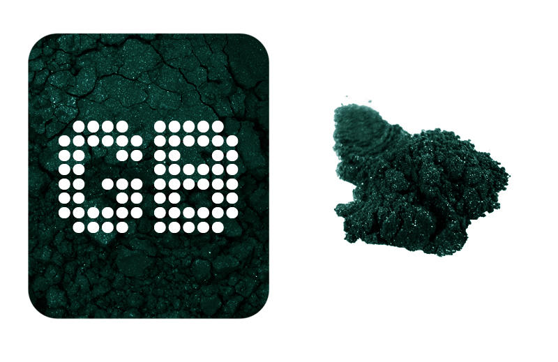 MAC Pigment Vial Forest Green #3