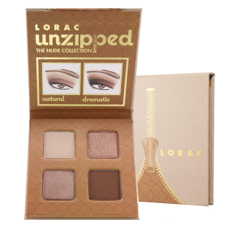 LORAC Unzipped Nude Collection Eyeshadow Quad