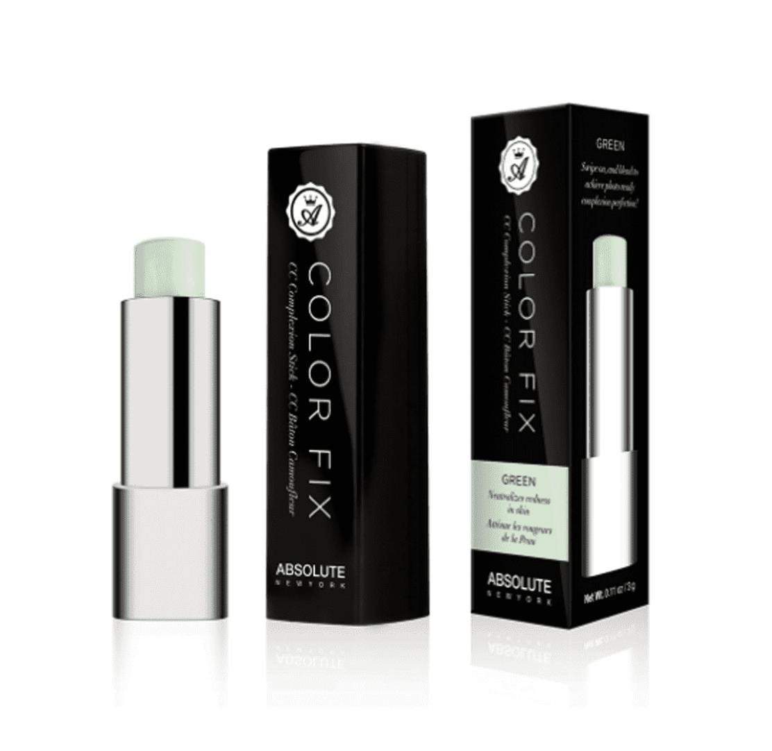 ABSOLUTE New York COLOR FIX CC Complexion Stick Green
