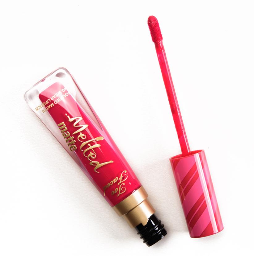 Too Faced Melted Matte Liquified Long Wear Matte Lipstick Candy Cane Travel
