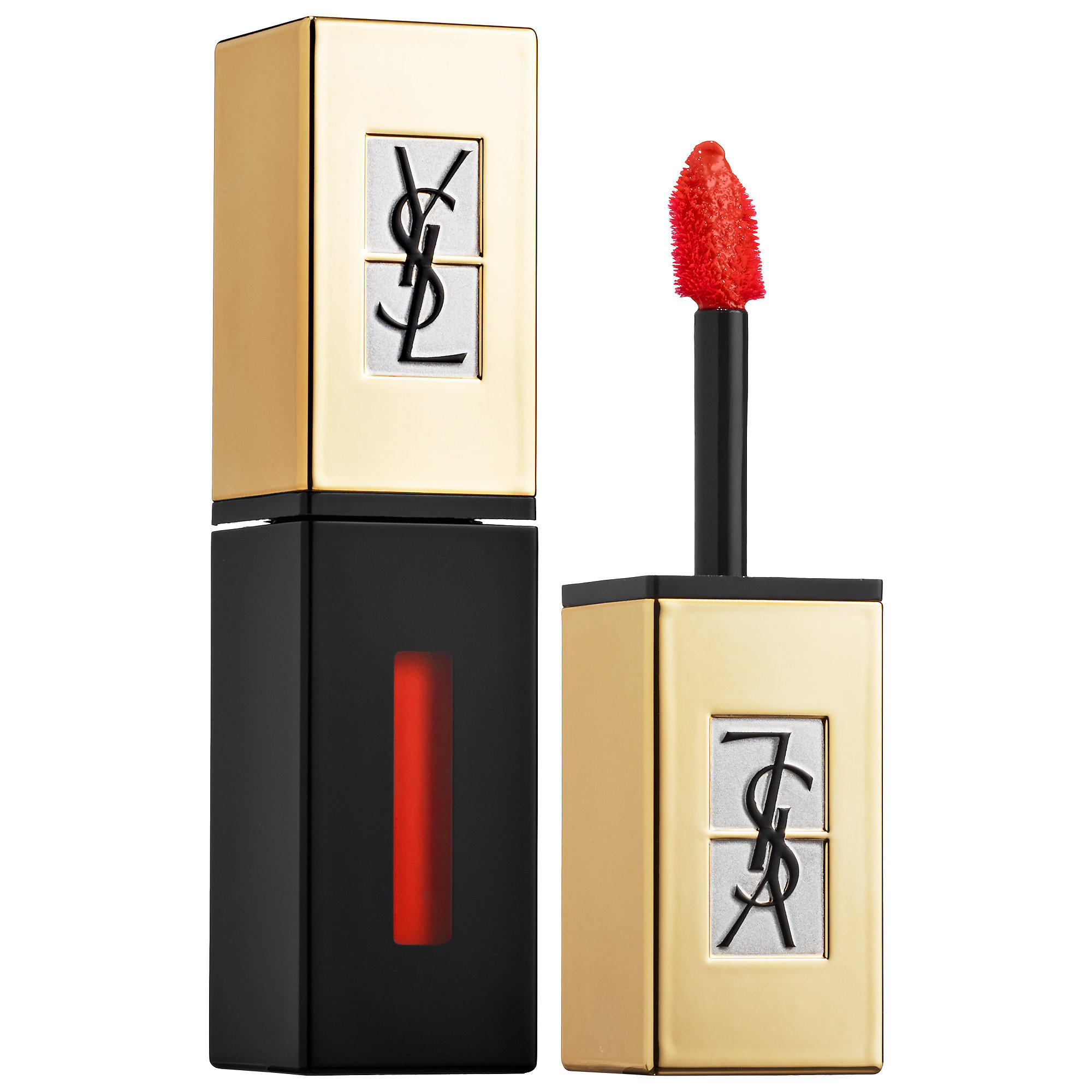 YSL Glossy Stain Lip Color Rouge Splash 202