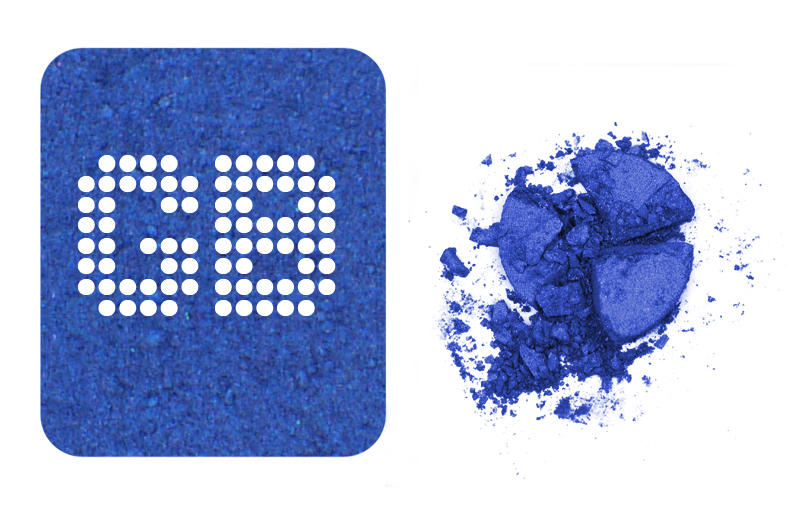 MAC Eyeshadow Blue Storm #4