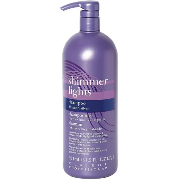 Clairol Professional Shimmer Lights Color-Enhancing Shampoo Travel 59ml