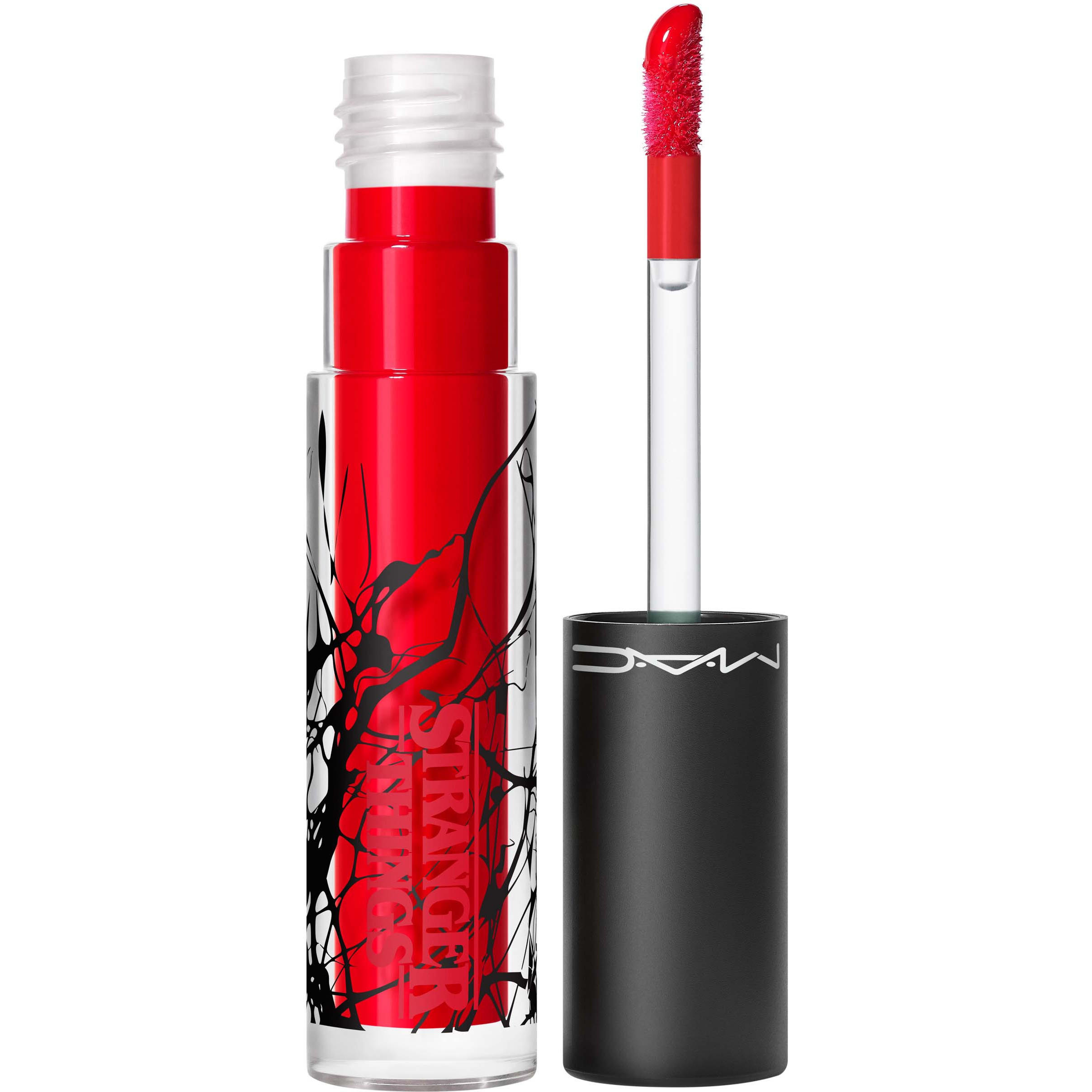 MAC x Stranger Things Lipglass Rockin Robin