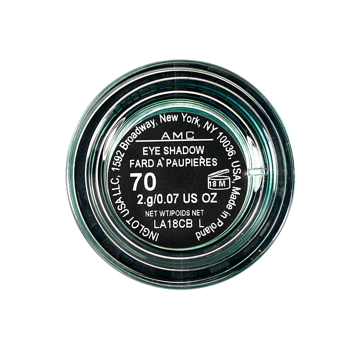 Inglot AMC Pure Pigment Eyeshadow Emerald Green 70 #3