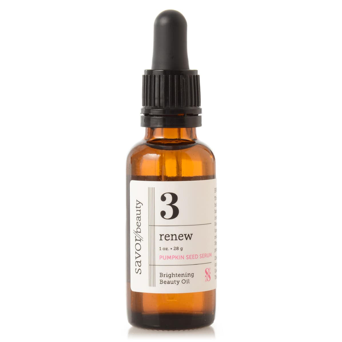 Savor Beauty Renew Pumpkin Seed Serum Mini