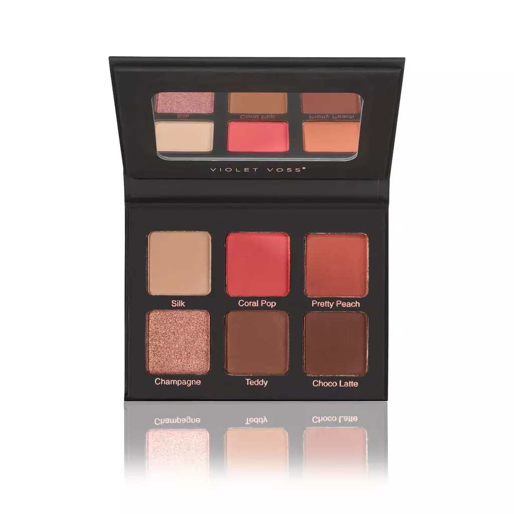 Violet Voss Coral Pop Eyeshadow And Pressed Pigment Palette | Glambot ...