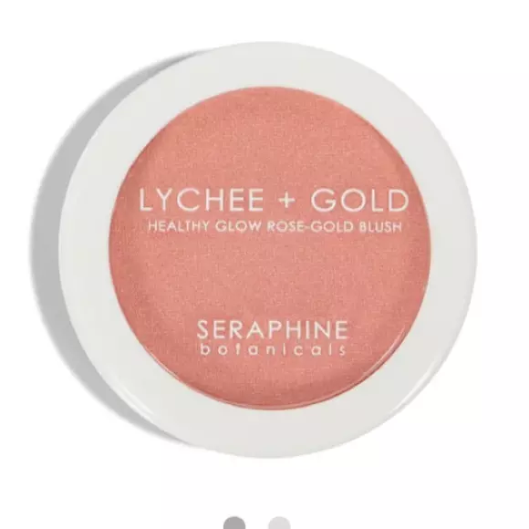Seraphine Lychee + Gold Healthy Glow RoseGold Blush Mini