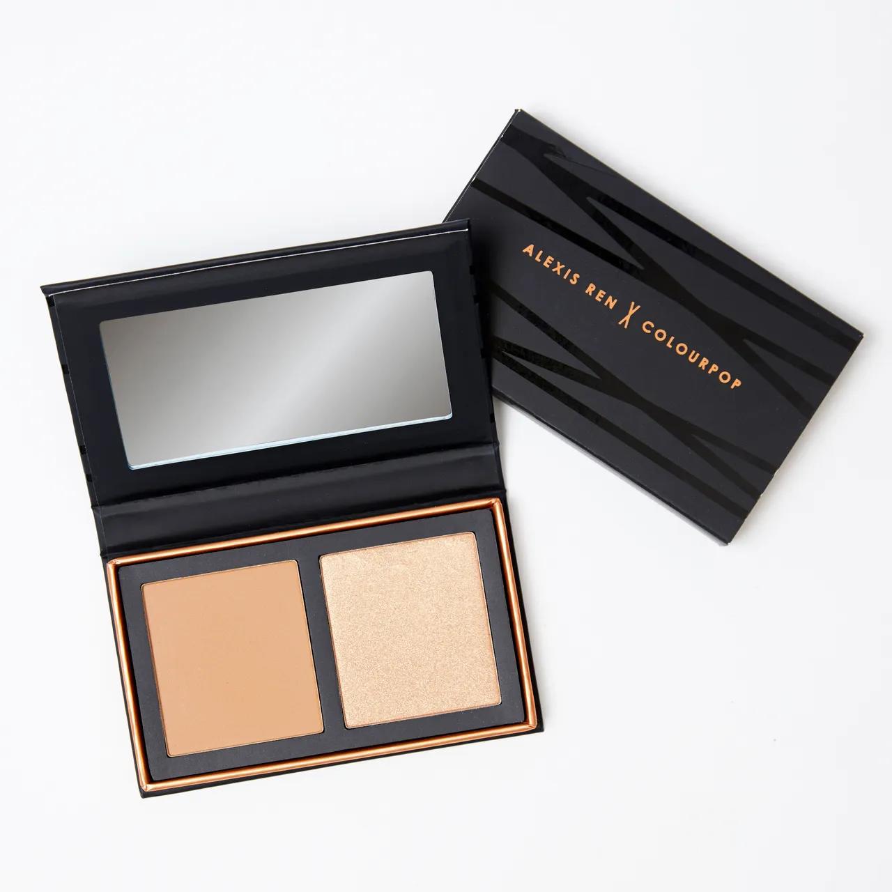 ColourPop Alexis Ren Pressed Powder Face Duo Palette Topaz