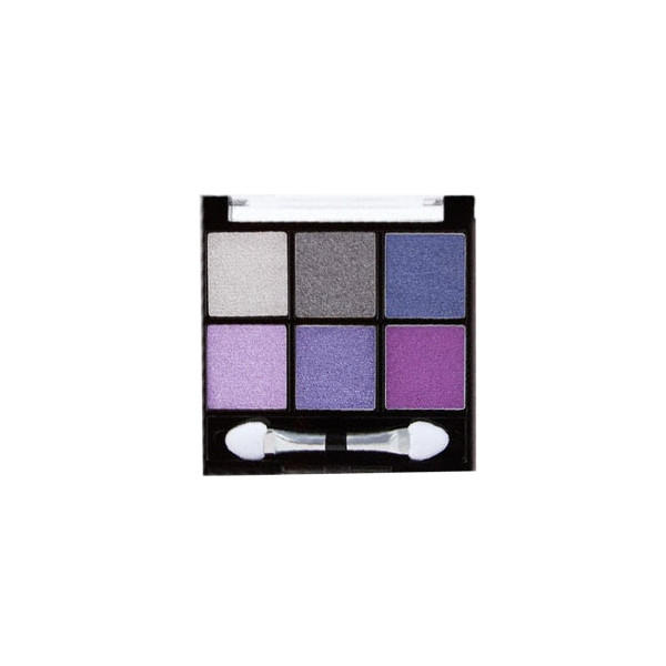 BH Cosmetics 6 Color Eyeshadow Palette Foil Eyes Cool To Go