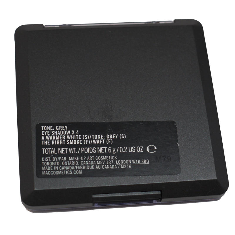 MAC Eyeshadow X4 Palette Tone: Grey #2