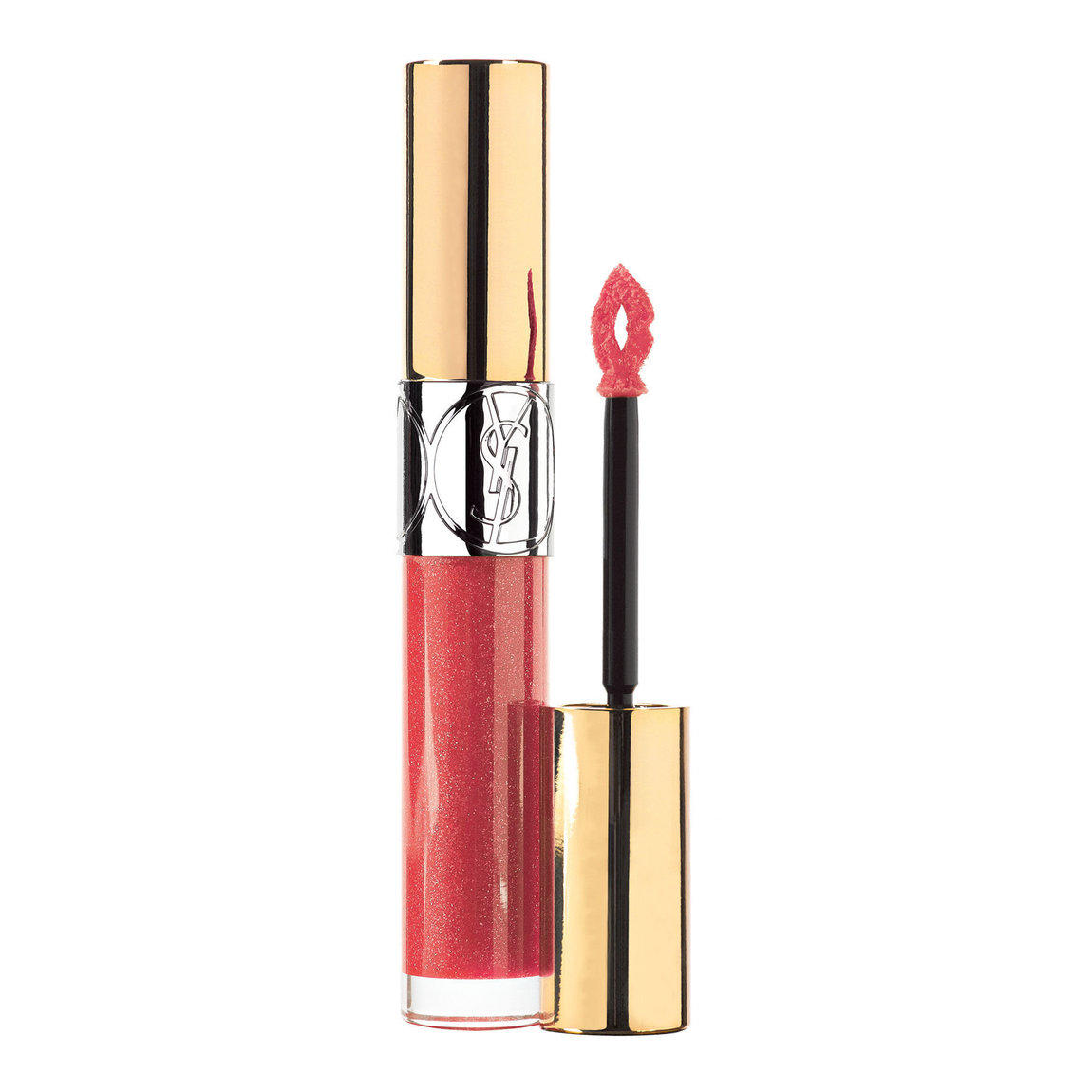 YSL Gloss Volupte Lip Gloss Frozen Cherry 3