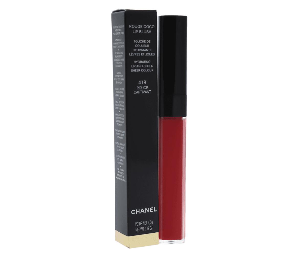 Chanel Rouge Coco Lip Blush 418 ( bright red)
