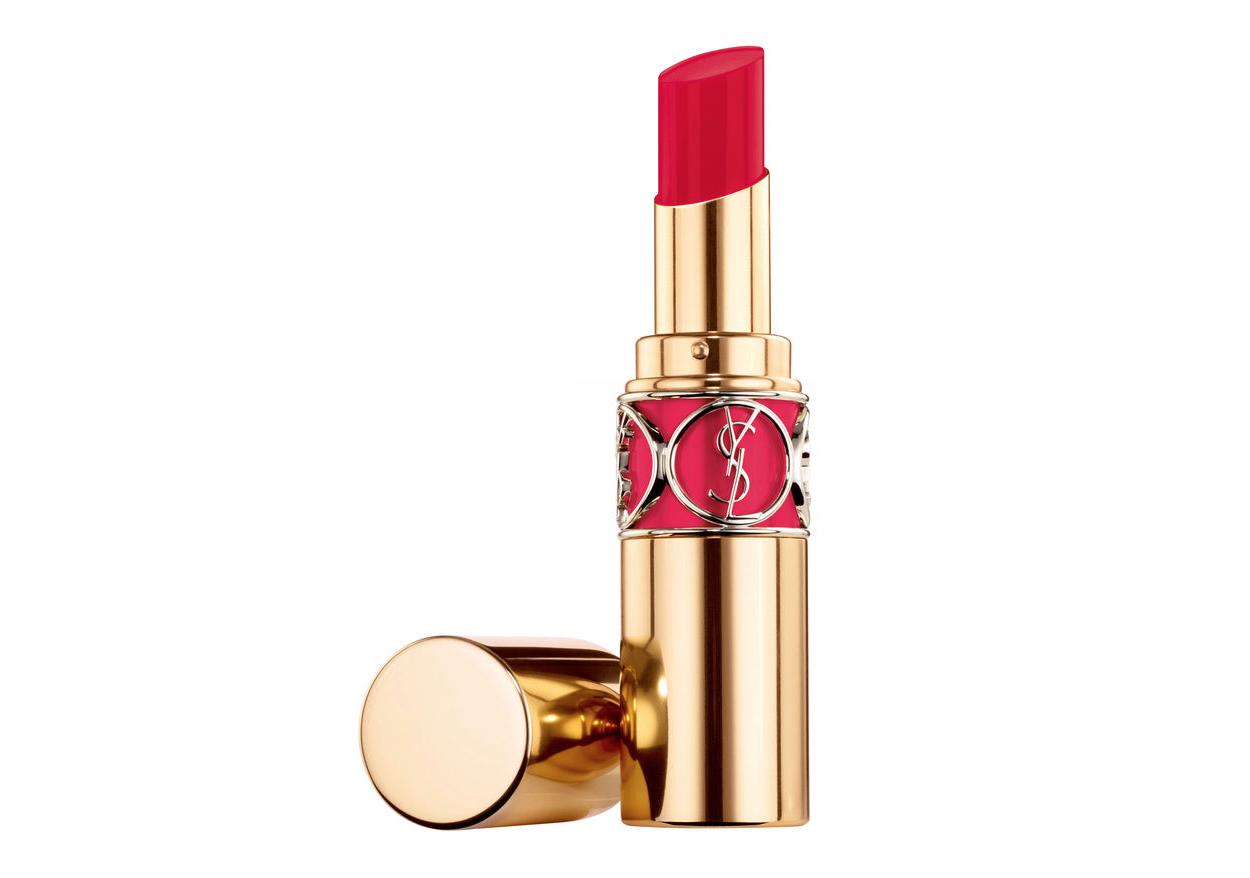 YSL Rouge Volupte Shine Lipstick Rouge Tuxedo 45