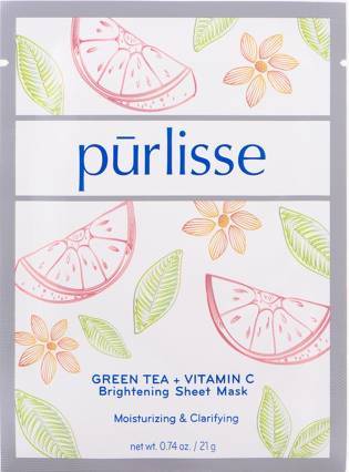 Purlisse Green Tea Vitamin C Brightening Mask 