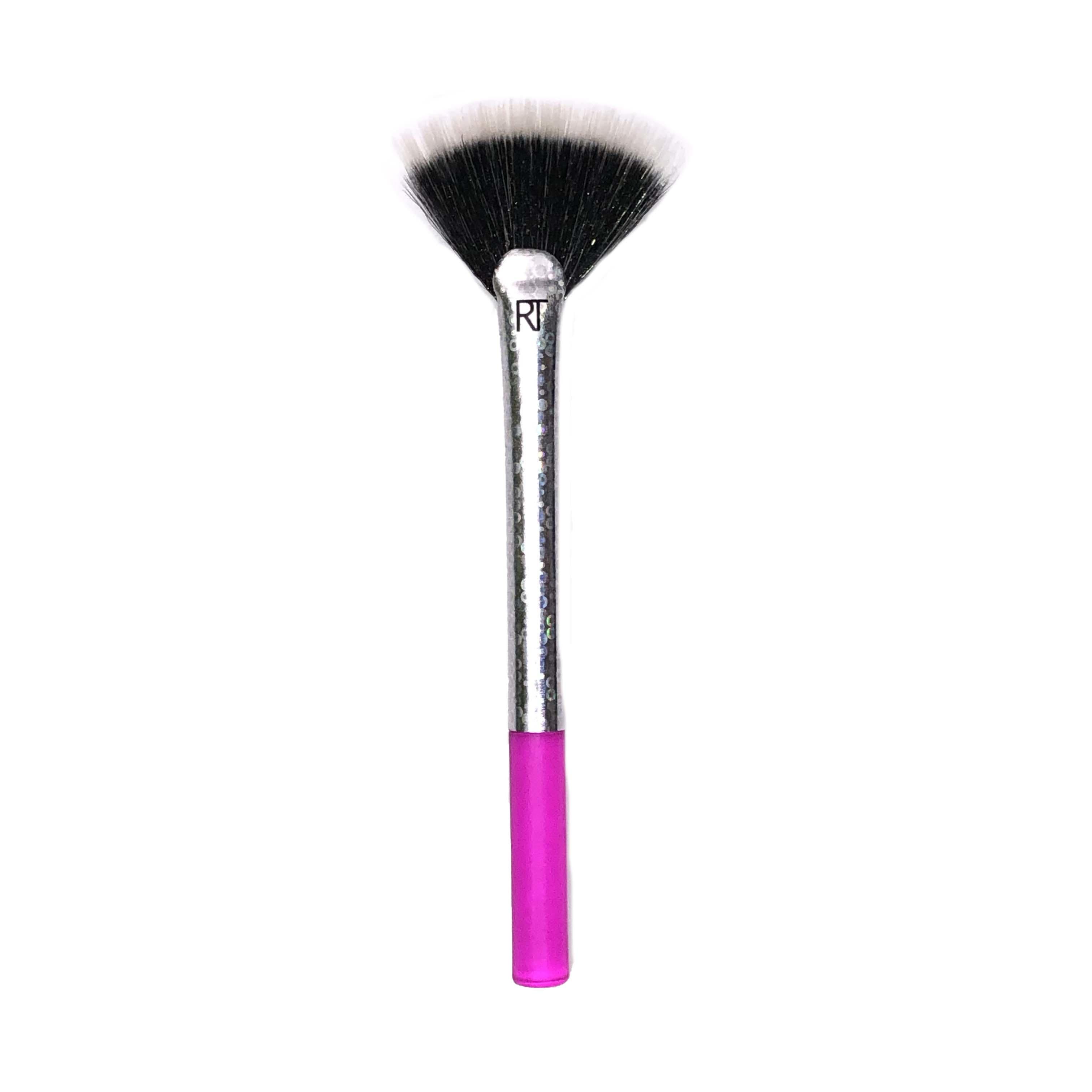 Real Techniques Diffusing Fan Face Brush Pink Hologram