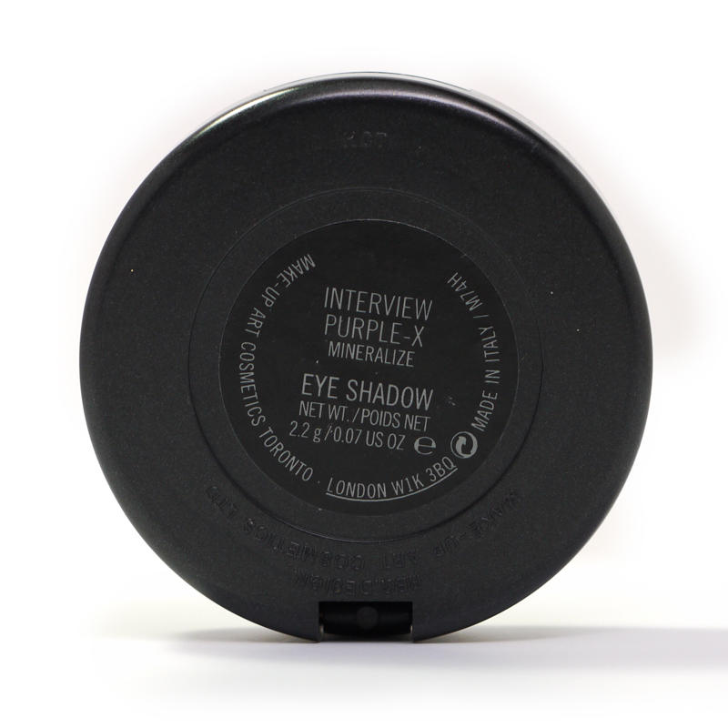 MAC Mineralize Eyeshadow Interview Purple-X #3