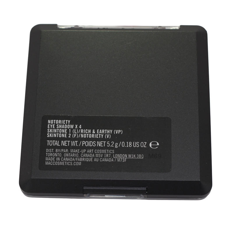 MAC Eyeshadow Quad Notoriety #2