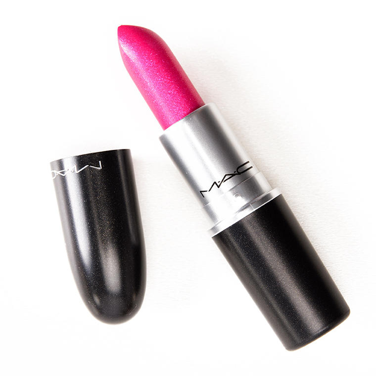 MAC Lipstick Ionized Iris (bright pink)