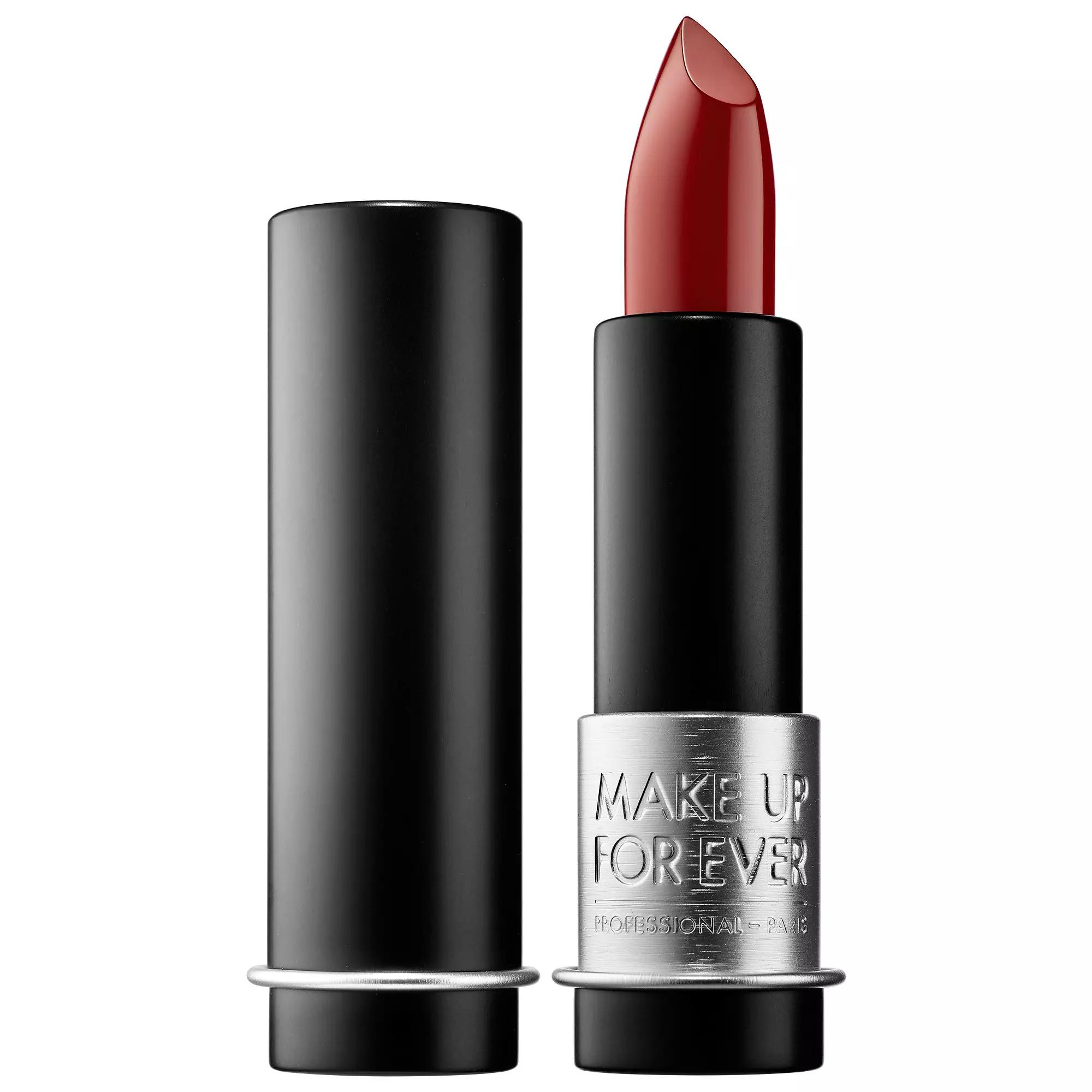 Makeup Forever Artist Rouge Lipstick Black Red C407 Mini