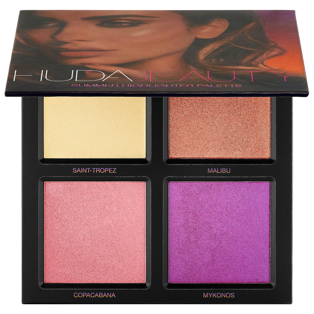 Huda Beauty 3D Highlighter Palette Summer Solstice