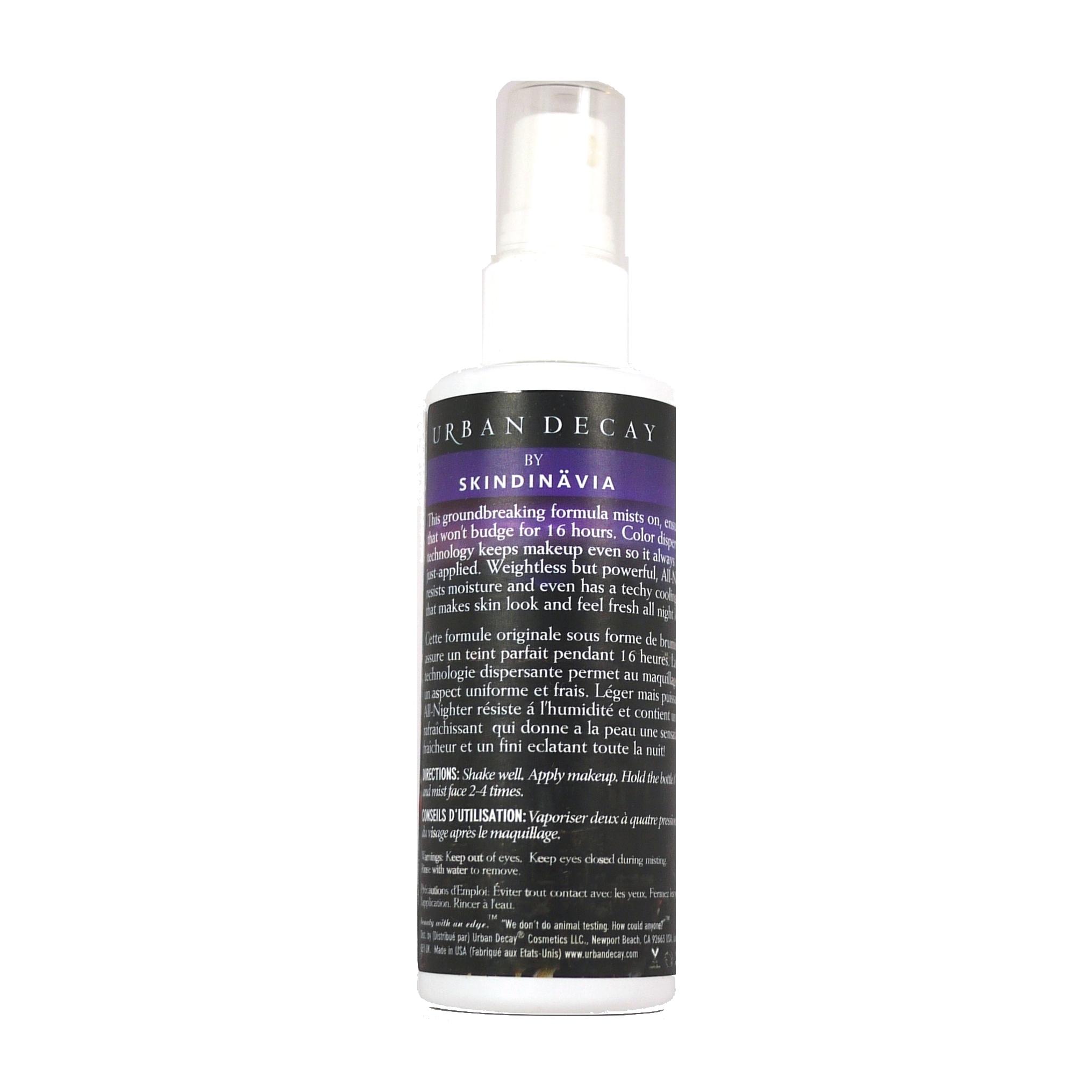Urban Decay Setting Spray All Nighter By Skindinavia 4oz. #1