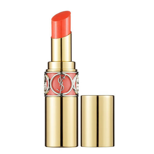YSL Rouge Volupte Shine Lipstick Corail In Touch 14