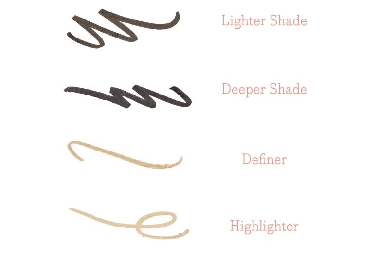 Benefit Brow Contour Pro Light Brown-Black Light #1