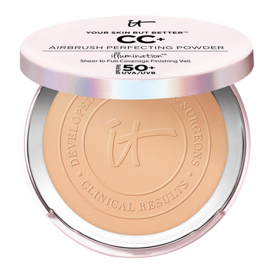 IT Cosmetics YSBB CC+ Airbrush Perfecting Powder Illumination Tan