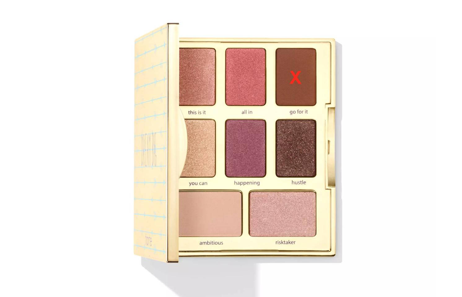 Tarte Eyeshadow Palette Dream Big (missing go for it)