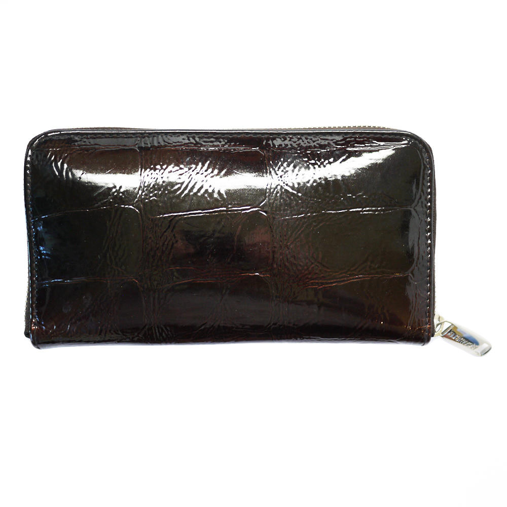 Laura Mercier RedBrown Snakeskin Makeup Bag #0
