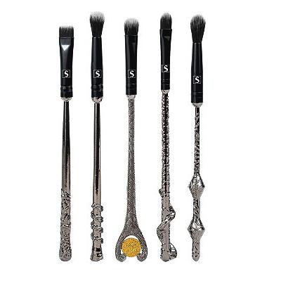 Storybook Cosmetics Gun Metal Wizard Wands Brush Set