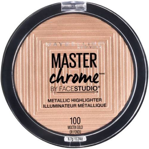 Maybelline Facestudio Master Chrome Metallic Highlighter Molten Gold