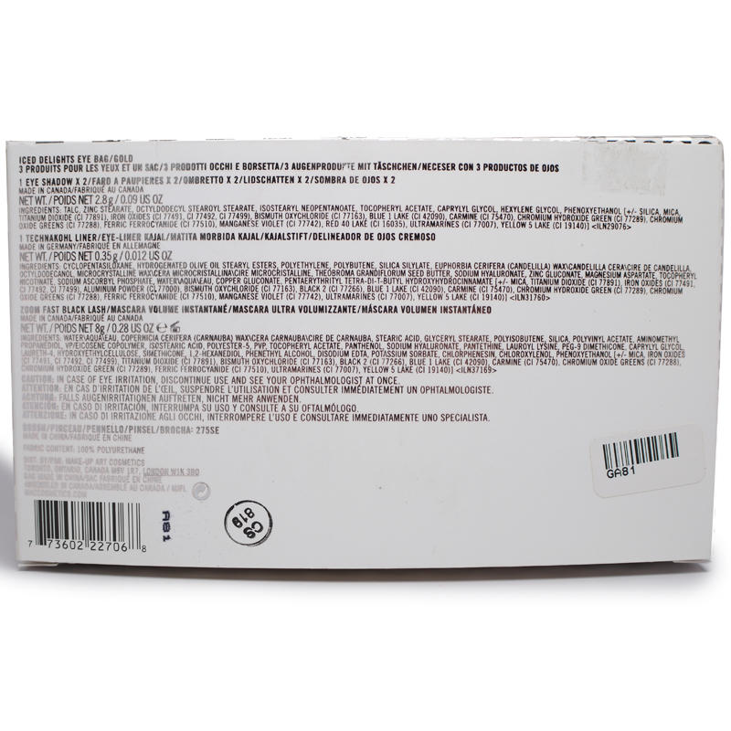 MAC - Makeup Kit - Iced Delights Gold Eye Set #19