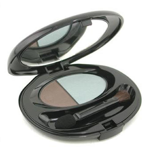 Shiseido The Makeup Silky Eyeshadow Duo S6 Aqua and Sepia