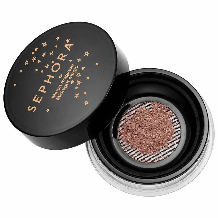 Sephora Midnight Magic Face And Body Glitter Pots Rose Gold 02